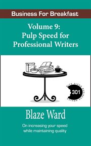 Pulp speed for professional writers cover image