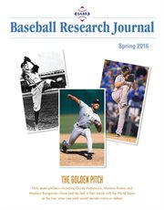 Baseball research journal cover image