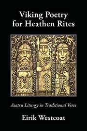 Viking poetry for heathen rites cover image
