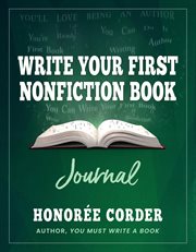Write your first nonfiction book journal cover image