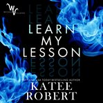 Learn my lesson cover image