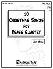 10 Christmas Songs for Brass Quartet cover image