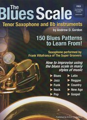 The blues scale for tenor sax and bb instruments cover image