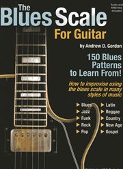 The blues scale for guitar cover image