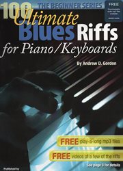 100 ultimate blues riffs : for piano/keyboards cover image