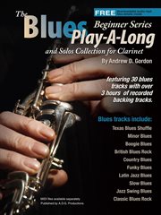 Blues play-a-long and solos collection for clarinet beginner series cover image