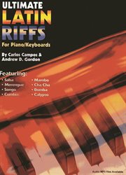 Ultimate latin riffs for piano/keyboards cover image