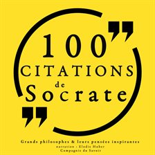 Cover image for 100 citations de Socrate