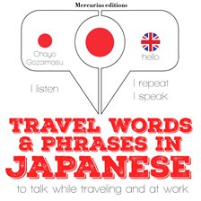 Cover image for Travel words and phrases in Japanese