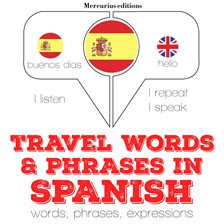 Cover image for Travel words and phrases in Spanish