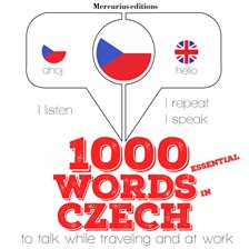 Cover image for 1000 essential words in Czech