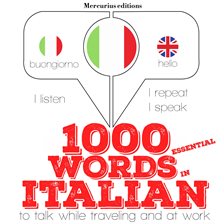 Cover image for 1000 essential words in Italian