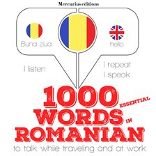 Cover image for 1000 essential words in Romanian