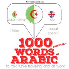 Cover image for 1000 essential words in Arabic