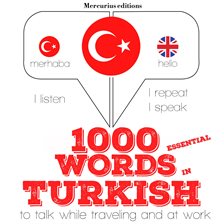 Cover image for 1000 essential words in Turkish