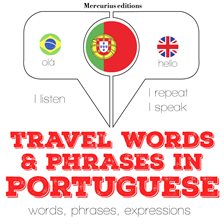 Cover image for Travel words and phrases in Portuguese