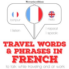 Cover image for Travel words and phrases in French