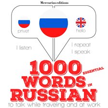 Cover image for 1000 essential words in Russian
