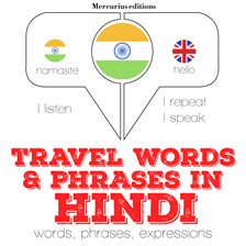Cover image for Travel words and phrases in Hindi