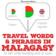 Cover image for Travel words and phrases in Malagasy