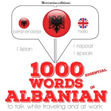Cover image for 1000 essential words in Albanian
