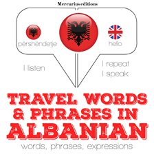 Cover image for Travel words and phrases in Albanian