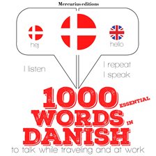 Cover image for 1000 essential words in Danish