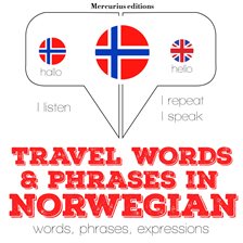 Cover image for Travel words and phrases in Norwegian