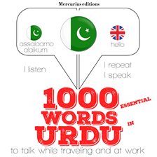 Cover image for 1000 essential words in Urdu