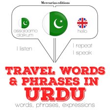 Cover image for Travel words and phrases in Urdu