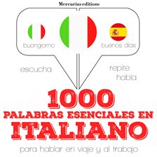 Cover image for 1000 palabras esenciales en italiano