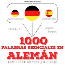 Cover image for 1000 palabras esenciales en alemán