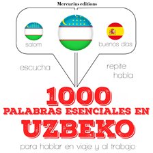 Cover image for 1000 palabras esenciales en uzbeko