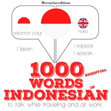 Cover image for 1000 essential words in Indonesian