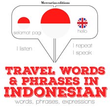 Cover image for Travel words and phrases in Indonesian