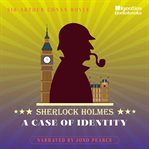 A Case of Identity : Sherlock Holmes cover image