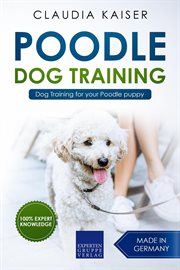 Dog training for your poodle puppy cover image