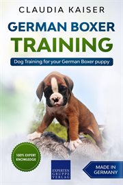 Dog training for your german boxer puppy cover image