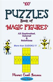 100 puzzles book of magic figures cover image
