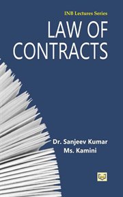 Law of contracts cover image