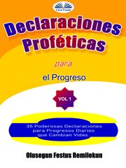 Declaraciones Proféticas Para El Progreso cover image