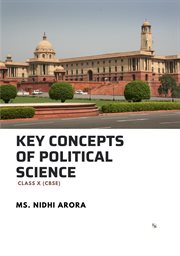 Key Concepts of Political Science : CLASS X (CBSE) cover image