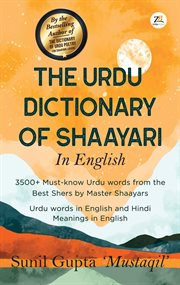 The Urdu Dictionary of Shaayari cover image