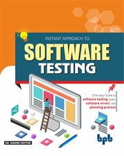 Instant approach to software testing cover image