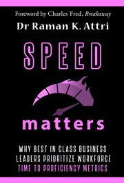 Speed Matters cover image
