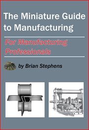 The Miniature Guide to Manufacturing cover image