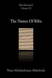The names of riba cover image