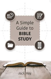 SIMPLE GUIDE TO BIBLE STUDY cover image