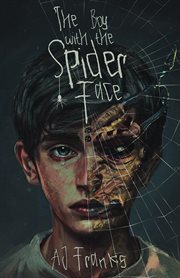 The boy with the spider face cover image