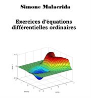 Exercices d'équations différentielles ordinaires cover image